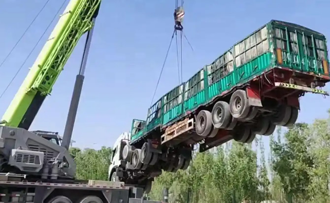化德道路脱困救援案例